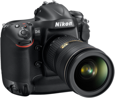 Digital Slr Camera Dslr Electronics - Nikon D4s Body Only Digital Slr Camera (424x360), Png Download