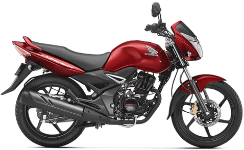 Similar Two Bikes Comparisons - Honda Unicorn 150 Red Colour (478x309), Png Download