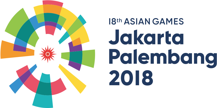 Logo Asian Games 18th Jakarta Vector Cdr, Png Hd Free - Asian Games 2018 Official Logo (984x516), Png Download