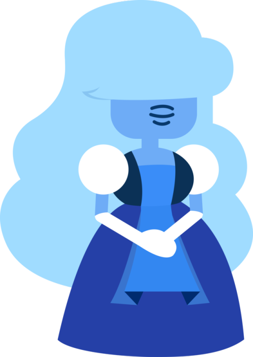 Sapphire In Save The Light - Steven Universe Save The Light Characters (500x705), Png Download