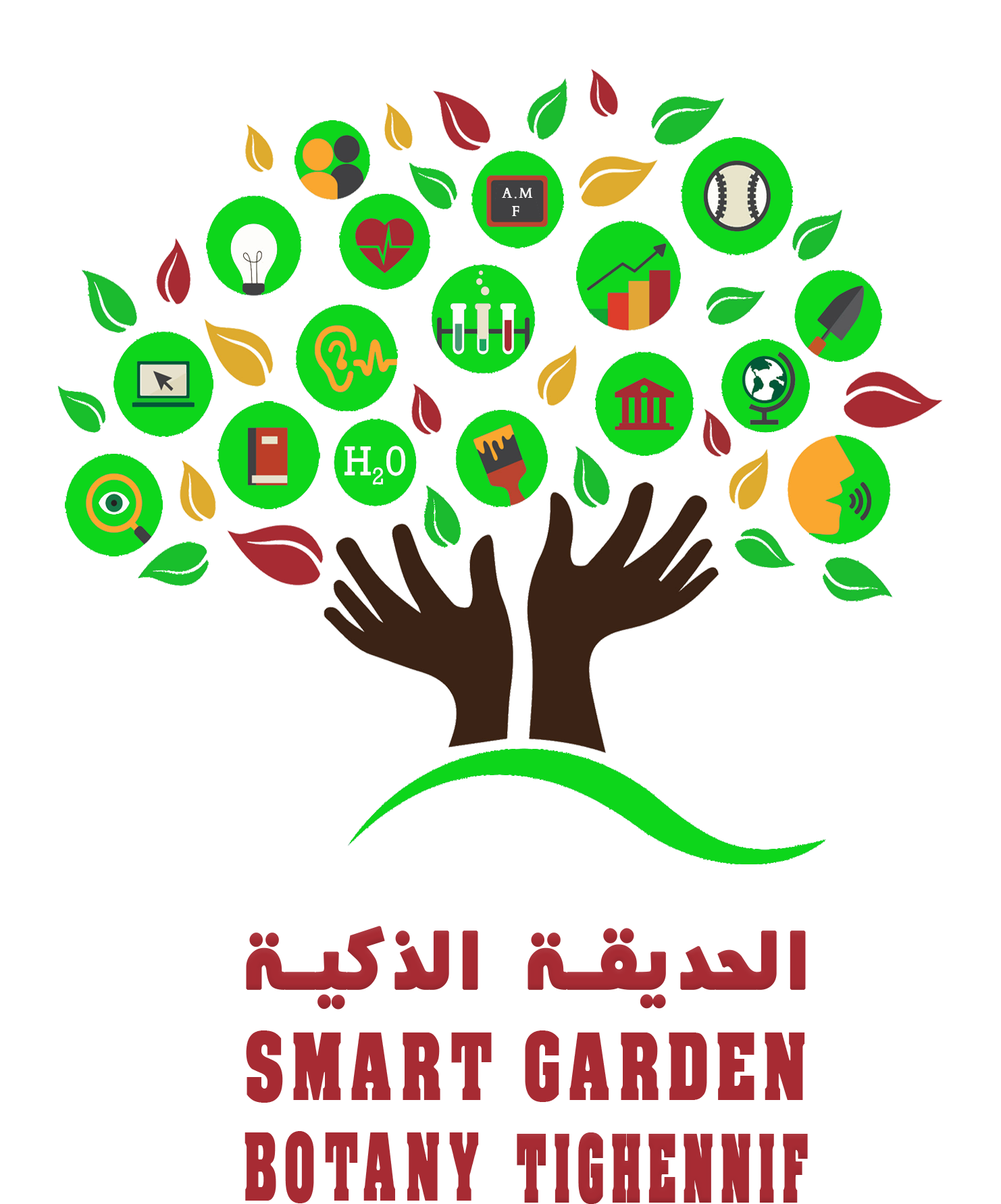 Logo Smart Garden - Circle (1890x1890), Png Download