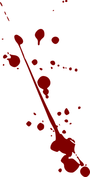 Blood Arcana Image - Blood Splatter Png Gif (314x618), Png Download