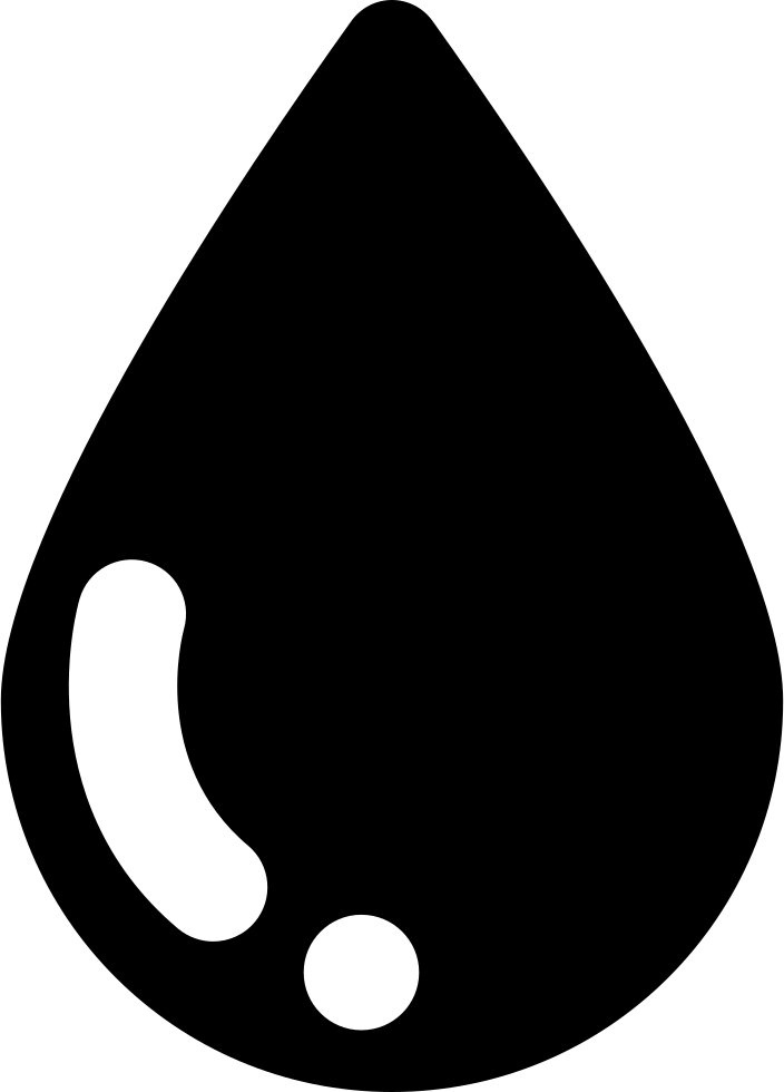 Blood Blood Comments - Water Drop Icon Free (704x980), Png Download