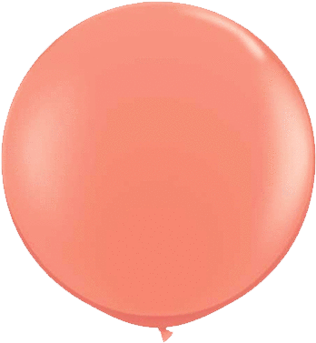 36" Round Balloon - Balloons Pink Light And Blue Png (400x400), Png Download