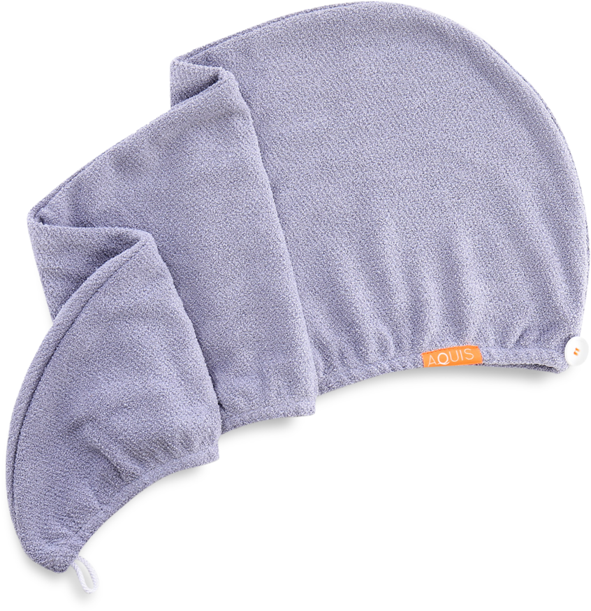 Free White Turban Png - Aquis Lisse Luxe Hair Turban (1024x1024), Png Download