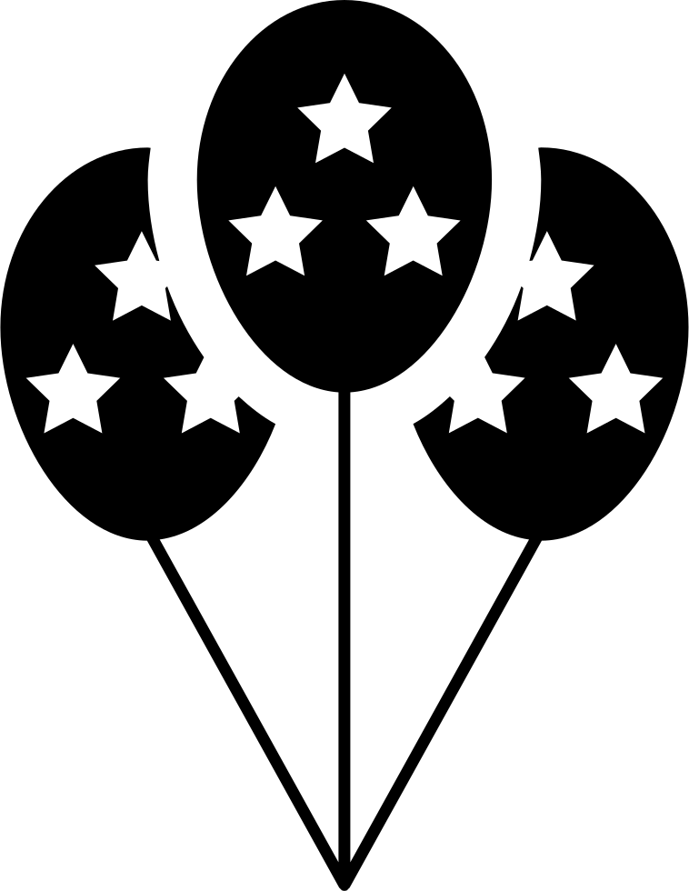 Christmas Balloons - - Calendar Birthday Icon Png (758x980), Png Download