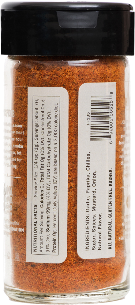 Fire & Flavor "john Wayne Rubs" Spice Variety Pack - Barbecue (922x1024), Png Download