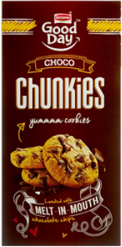 Biscuit Good Day Chunkies (500x500), Png Download
