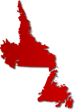 Newfoundland And Labrador Shape (288x420), Png Download