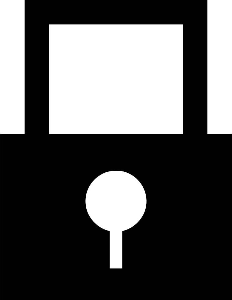 Lock Key - - Sign (758x980), Png Download