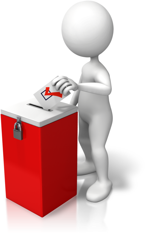 Radio Advertising, 3d Man, Copywriter, Stick Figures, - Voting Animations (550x800), Png Download