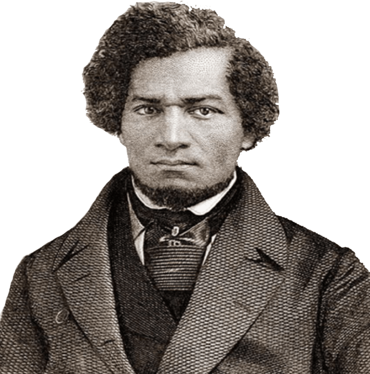 The Chattel Becomes A Man - Frederick Douglass (751x758), Png Download
