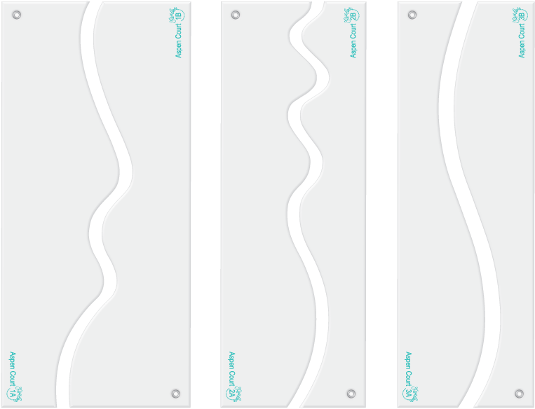 Aspen Court Designer Template Border Set - Kiwi Lane Border Templates (800x620), Png Download