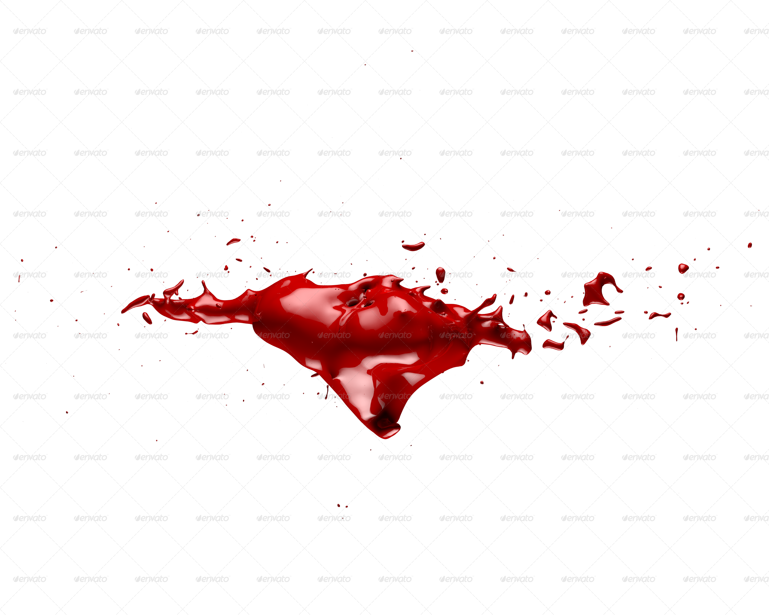 Liquids0223 - Red Liquid Splash Png (2500x2000), Png Download