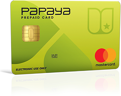 Card1 - Papaya Mastercard (426x355), Png Download