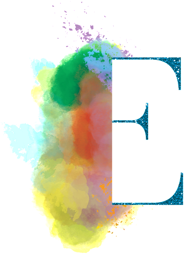 Colorful Letters Transparent Decorative - Letra I Png Transparente (1024x1024), Png Download