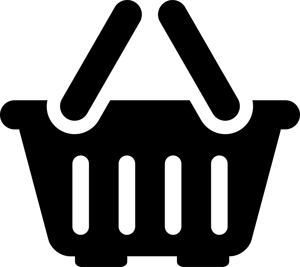 Empty Shopping Basket - Shopping Basket Icon Png (980x872), Png Download