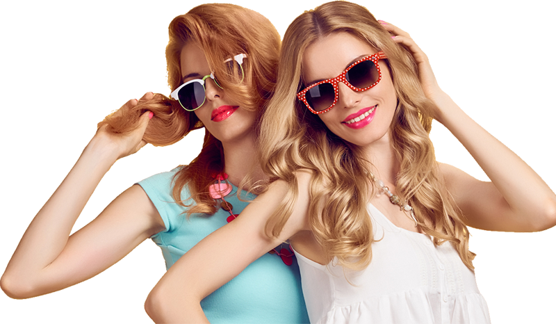 Girls 1 - Fashion (800x466), Png Download