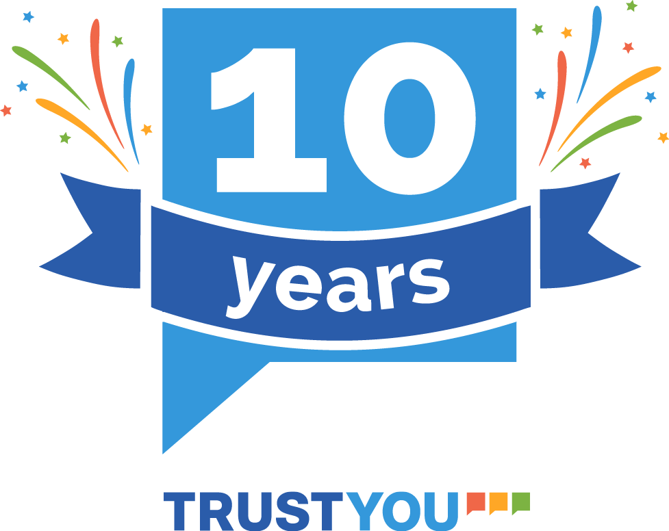 Ty 10 Years Full Color - 10 Years Anniversary (977x776), Png Download