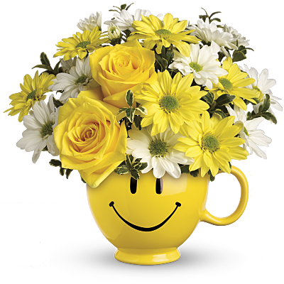 Stick A Few Flowers In A Pot, And It's Still A Bouquet, - Flowers To Get Well (400x400), Png Download