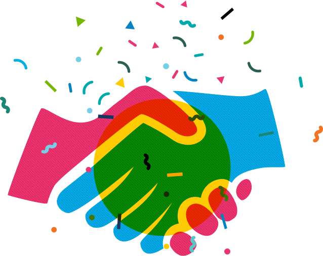 Timeline-icon - Hand Shake Icon Transparent (638x506), Png Download