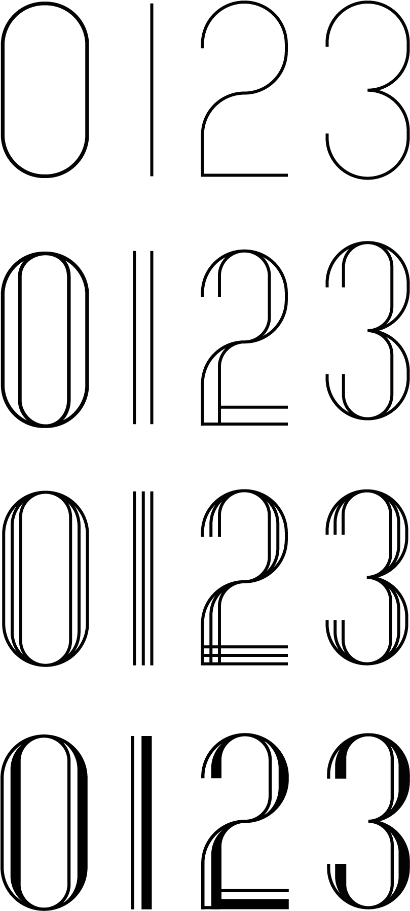 Happy New Year - Monochrome (1000x1959), Png Download