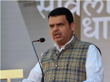 Shiv Sena Questions Fadnavis Announcement Of 72,000 - Devendra Fadnavis (449x269), Png Download