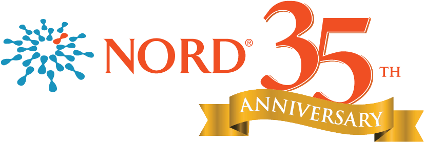 National Organization For Rare Disorders 35th Anniversary - Rare Disease Day 2018 (846x299), Png Download