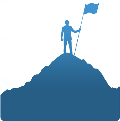 Man At The Top Of Ice Mountain On Arctic Mission - Mensagem De Agradecimento Pela Conquista (400x400), Png Download