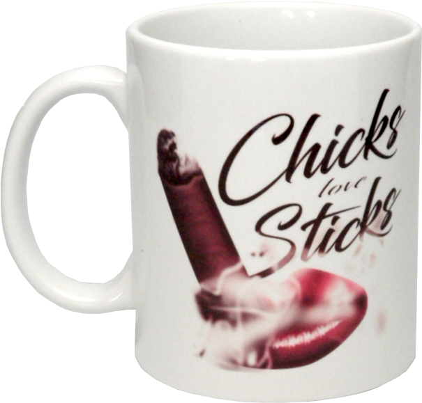 Chicks Love Sticks Coffee Mug - Mug (783x680), Png Download