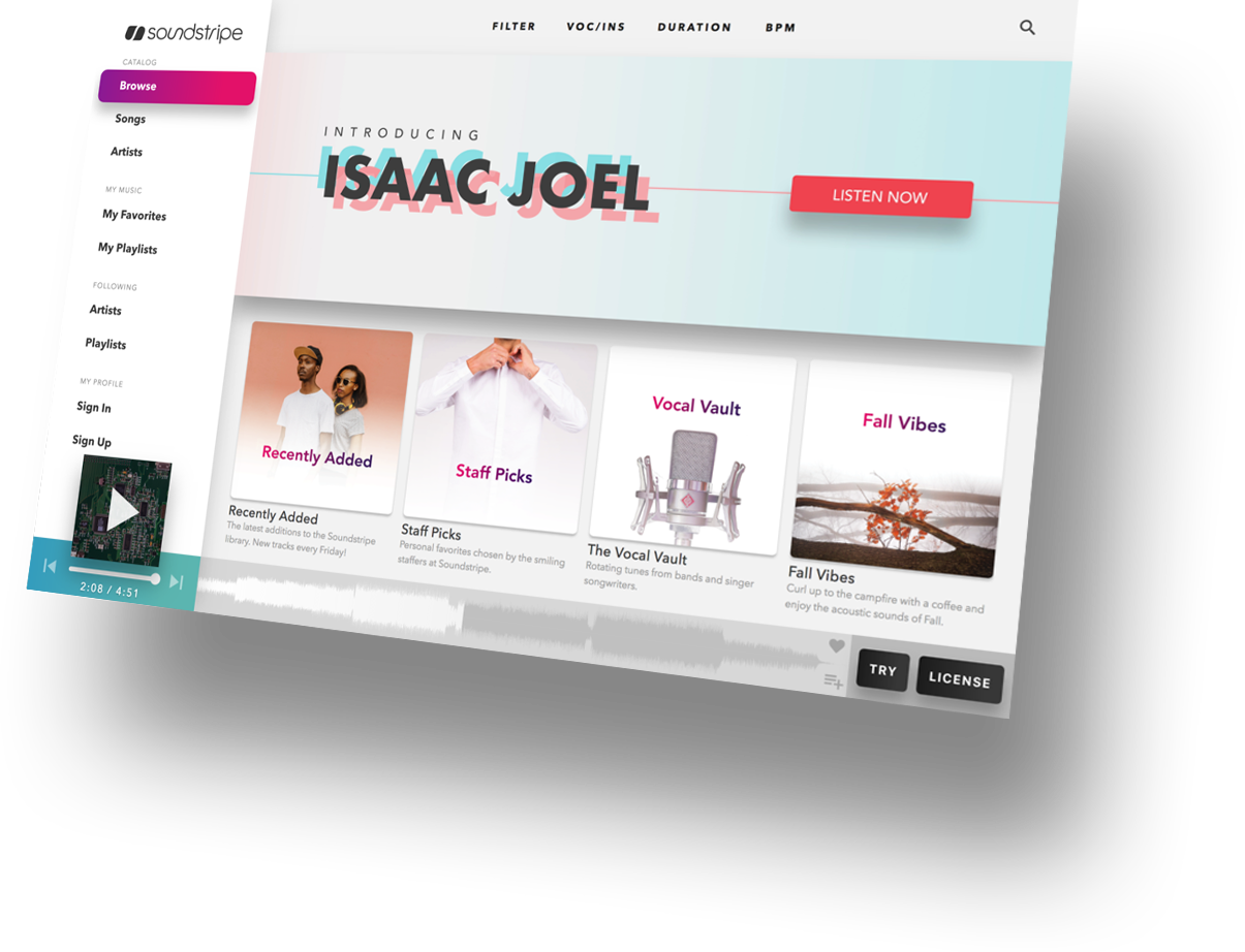 Image Of Soundstripe Website - Music (1205x922), Png Download