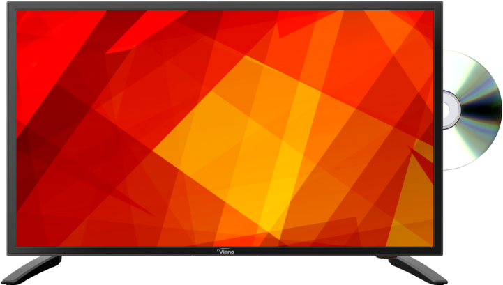 32" Full Hd Led Tv With Built-in Dvd Player - Viano Tv 40 Inch (800x411), Png Download