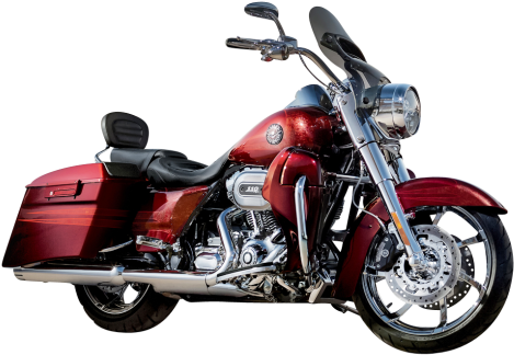 Road King Bike Png Image Pngpix - Harley Davidson Road King Png (500x358), Png Download
