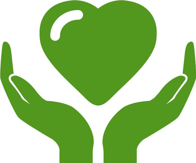 In Home Health Care, Alzheimer's Care & Companion Care - Hand Care Logo Png (1060x1060), Png Download