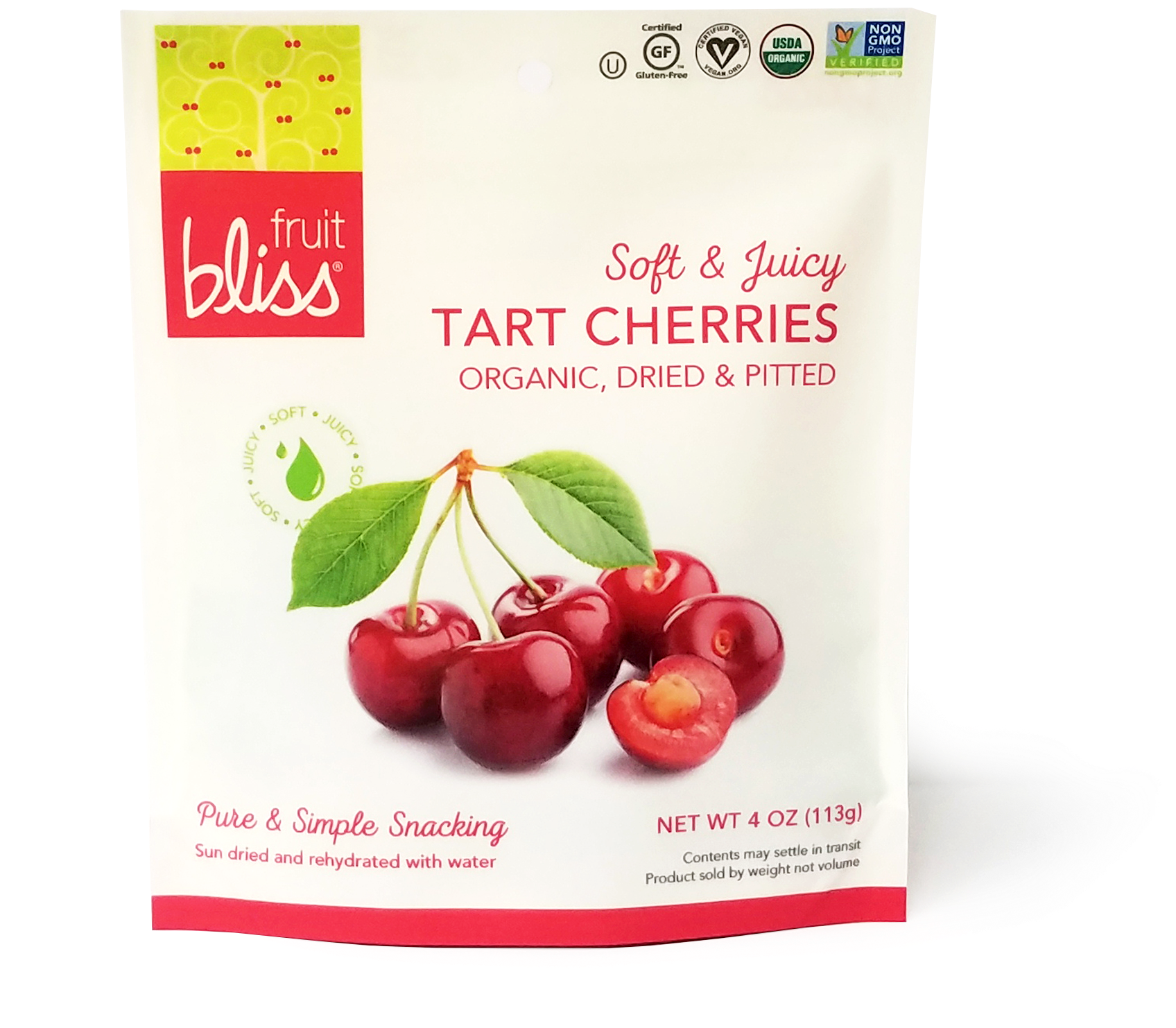 Fruit Bliss Expands With Addition Of Soft & Juicy Organic - Fruit Bliss Cherries (1695x1695), Png Download