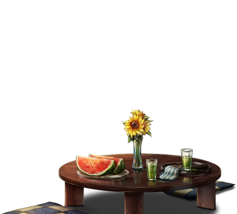 Summer Tea Table - Coffee Table (1136x640), Png Download
