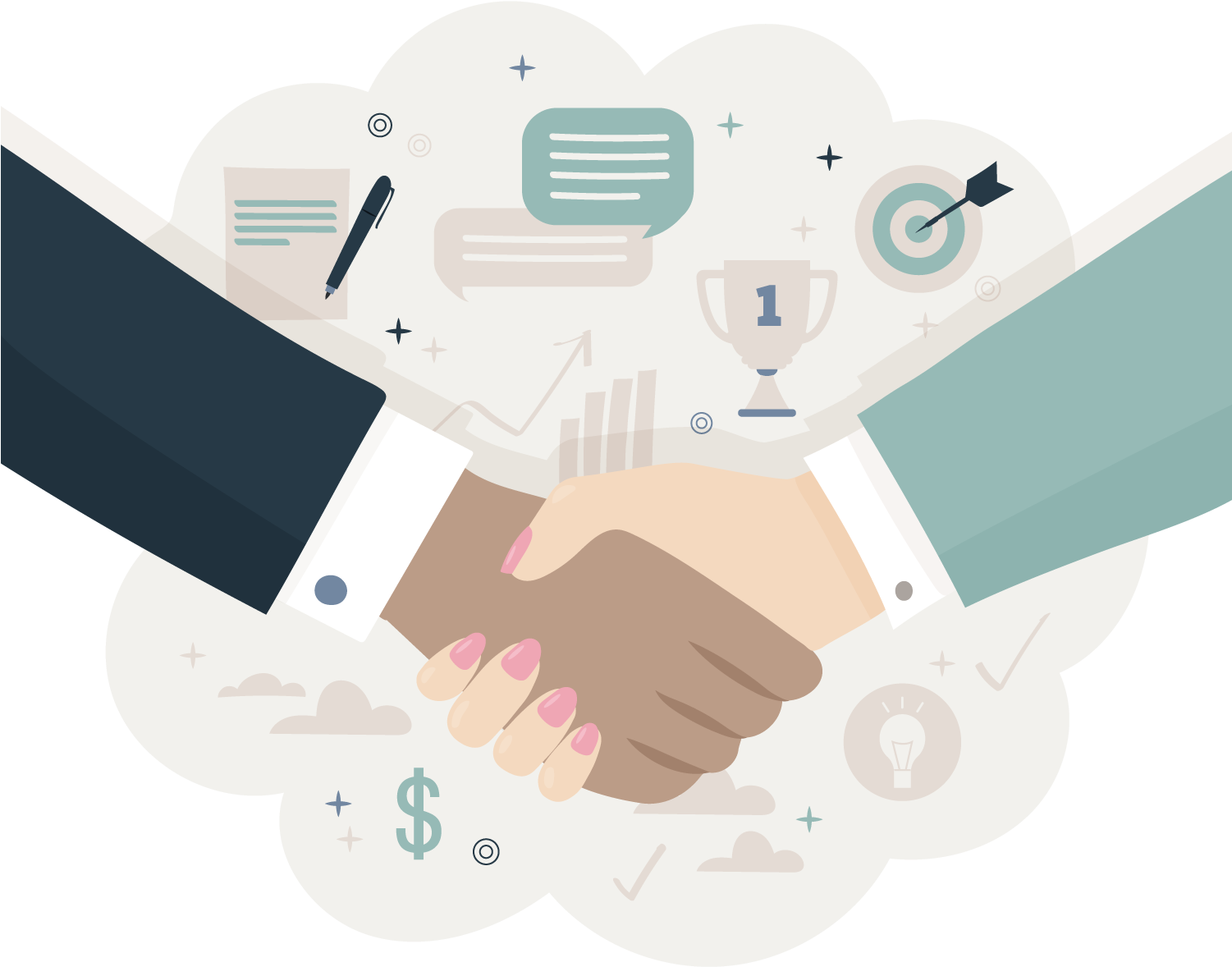 Shaking Hands Logo Png Vector Handshake Png Full Size Png Download Seekpng