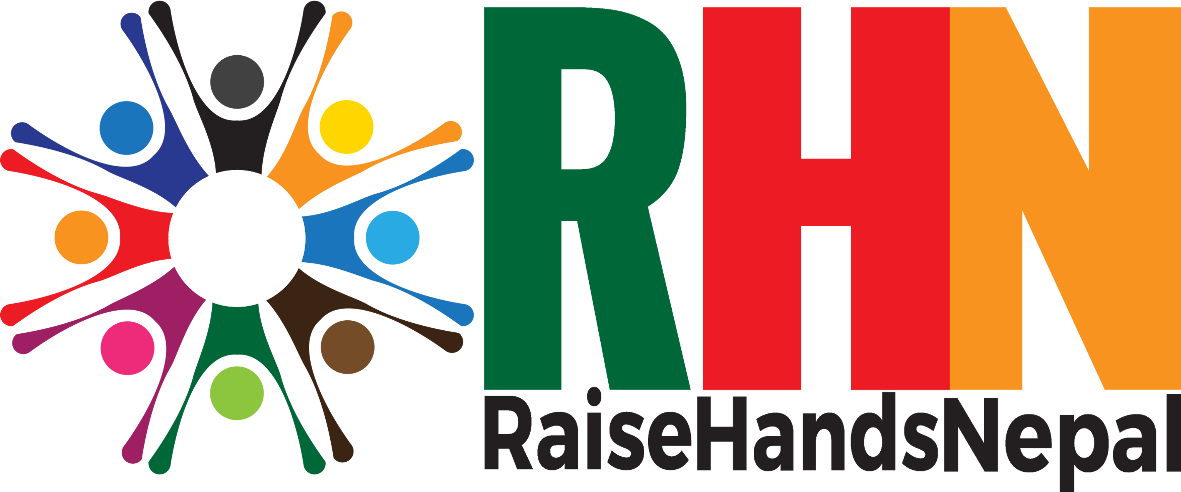 Raise Hands Nepal - Get Together Vector (4324x1950), Png Download