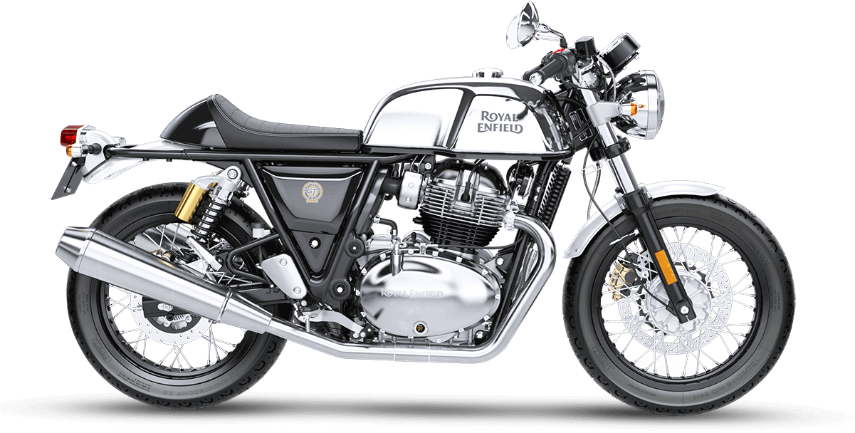 Mister Clean Side View - Royal Enfield Continental Gt 650 (1200x800), Png Download