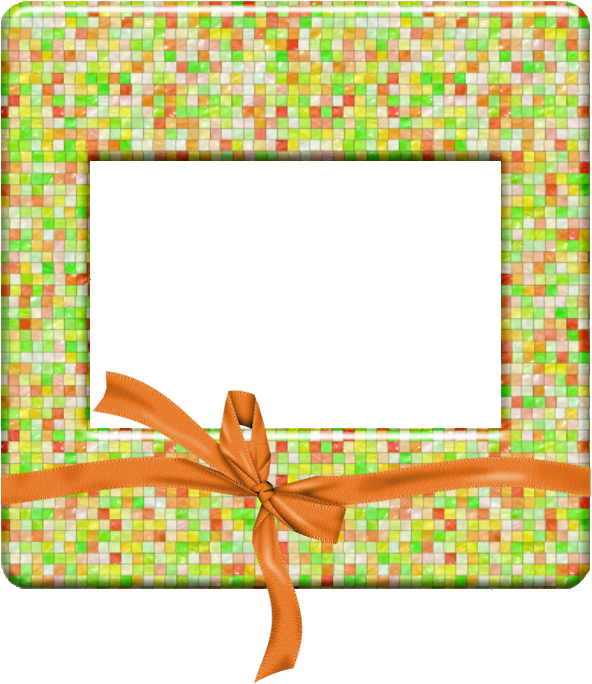 Mosaics And Bows - Printing (700x700), Png Download