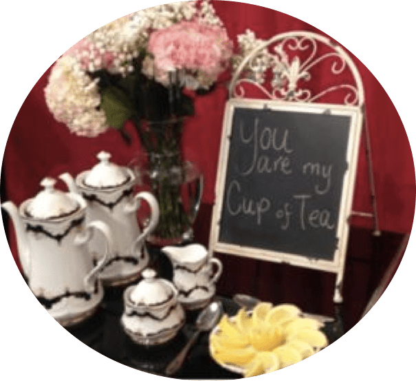 Tea Table Circle - Dish (605x553), Png Download