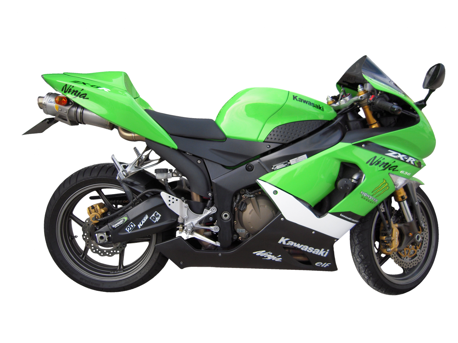 Drawn Bike Ktm Source - Kawasaki Ninja Zx 6r (1600x1200), Png Download