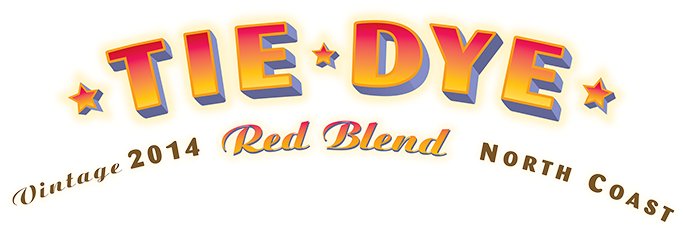 Tie Dye Wines - Wine (851x256), Png Download