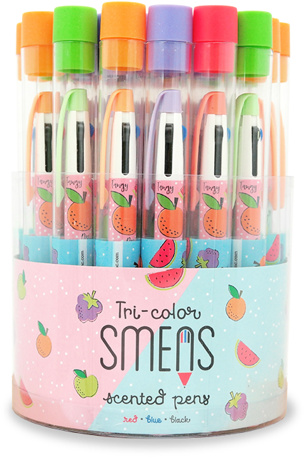 Bucket Of 32 Tri-color Grip Smens - Tricolor Smens (757x757), Png Download