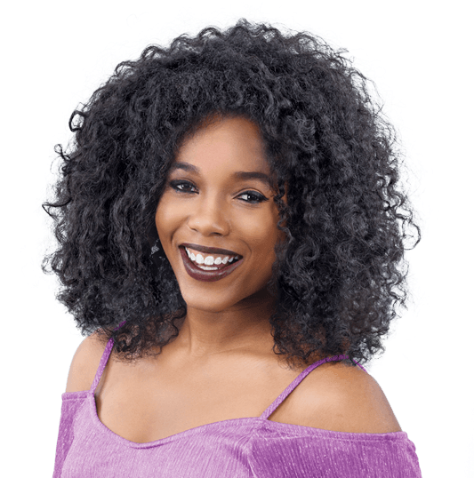 Products That Inspire - Black Woman With Curly Afro (606x537), Png Download
