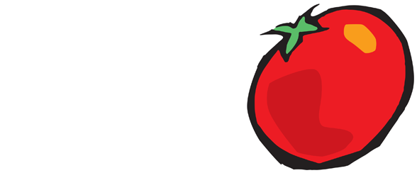 Logo - Restaurant With Tomato (600x252), Png Download