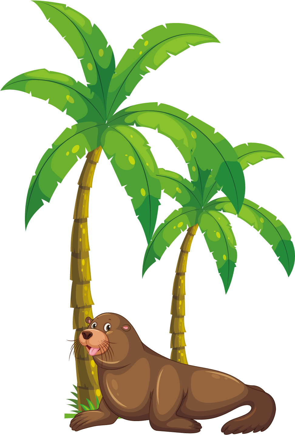 Palm Tree Clipart Kerala Coconut Tree - Keral Tree Clip Art (1500x1500), Png Download