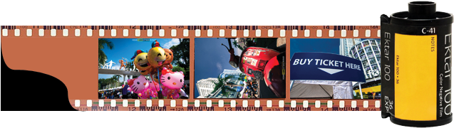 Photographic Film (800x200), Png Download