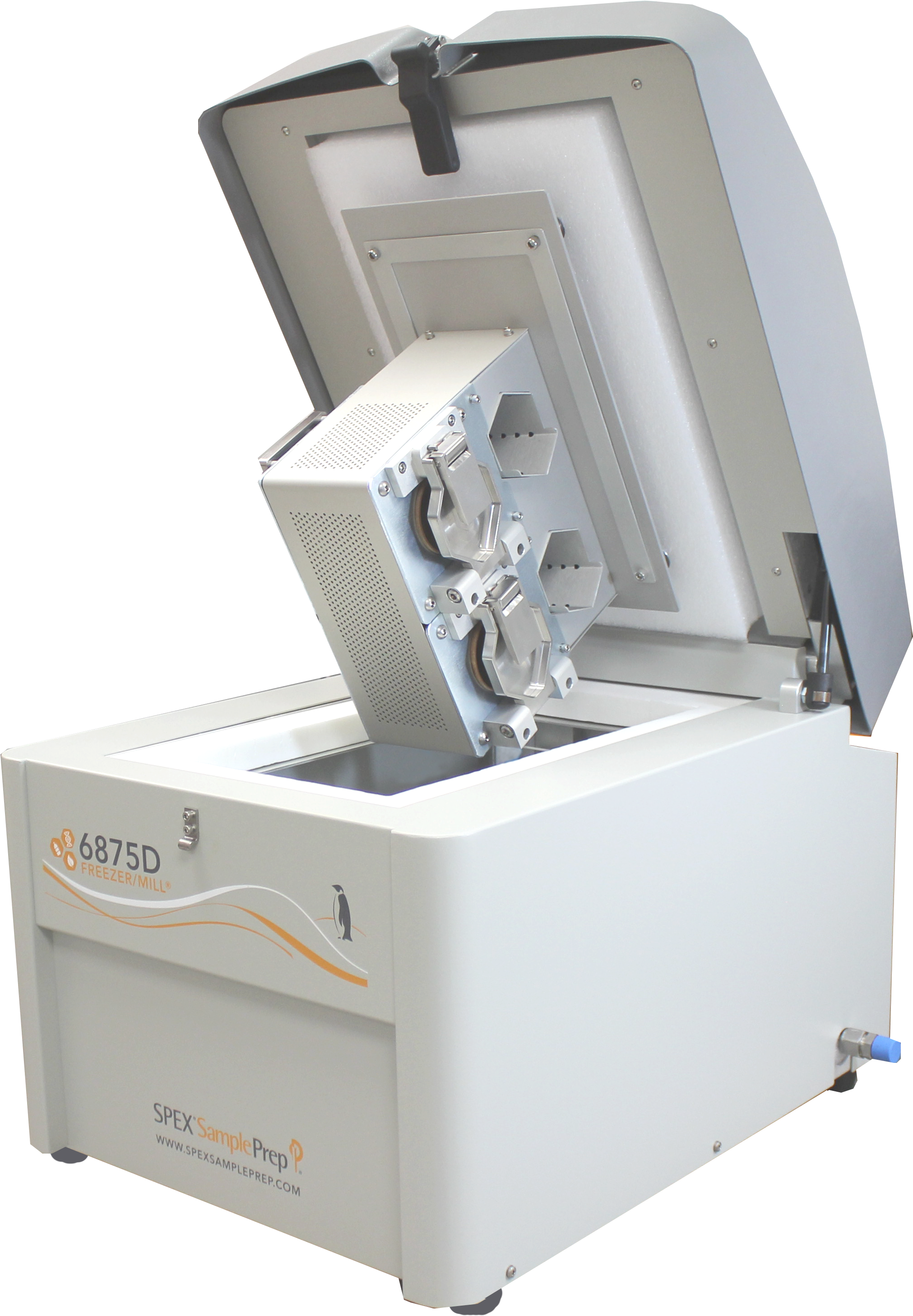 See How The Spex Freezer Mill Fits Into The Forensics - Spex 6875 Freezer Mill (2264x3064), Png Download