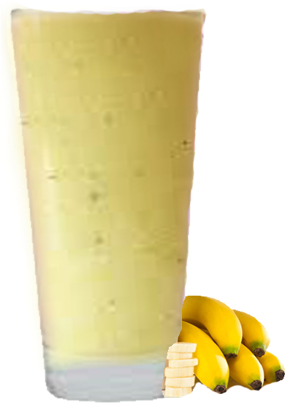 Banana Milkshake Banana Banana Juice Glass Png Full Size Png Download Seekpng